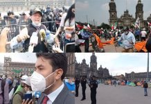 Protesta FRENA, Con Zócalo ‘Casi Vacío’