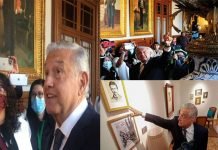 OBRADOR Muestra el Palacio Nacional a la Prensa