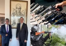 Abordan EBRARD y MONREAL Denuncia de Armas en EU
